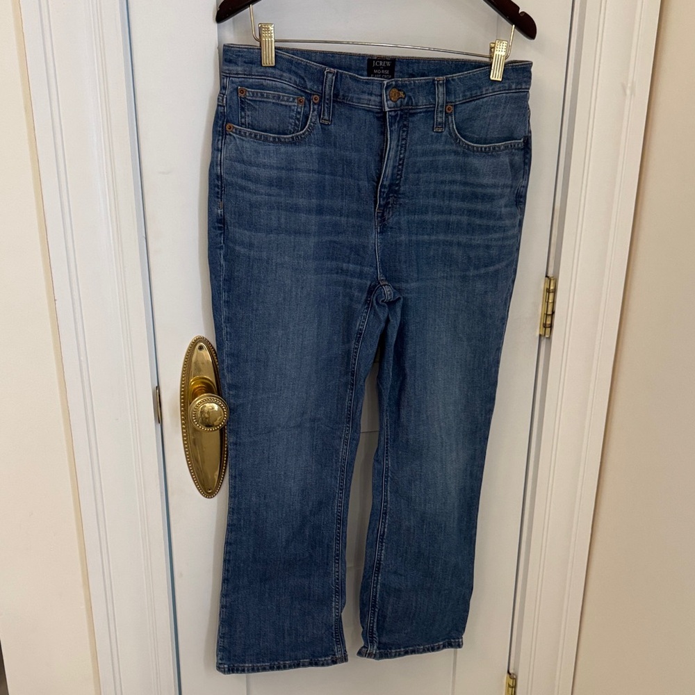 J. Crew factory Mid-Wash Blue Jeans